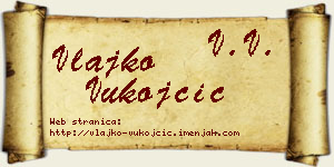 Vlajko Vukojčić vizit kartica